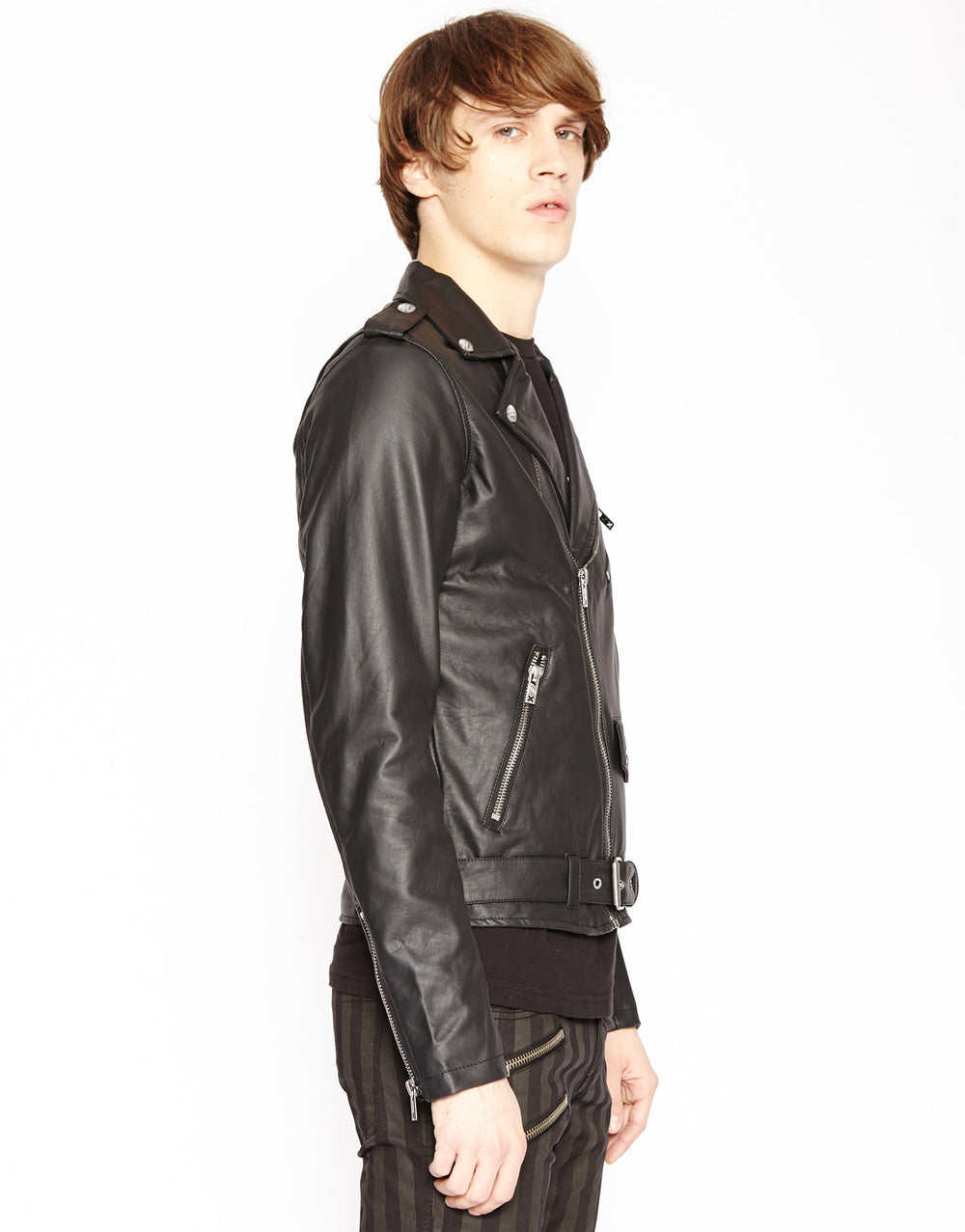 TRIPP NYC - FAUX LEATHER CLASSIC MOTO